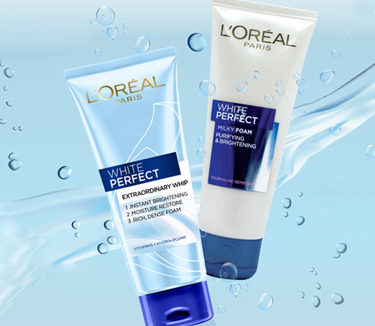 Loreal White Perfect Milky Foam Face Wash
